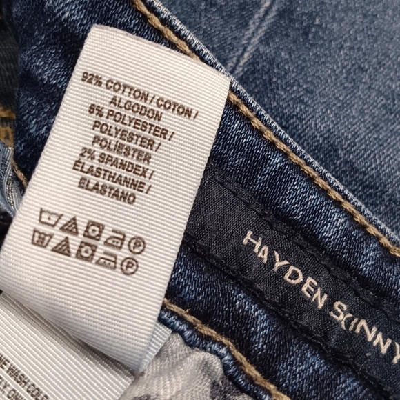 Lucky Brand Jeans Blue Women's 28x27 Size 4 / 27 Hayden Skinny Stretch Timeless - Picture 11 of 14